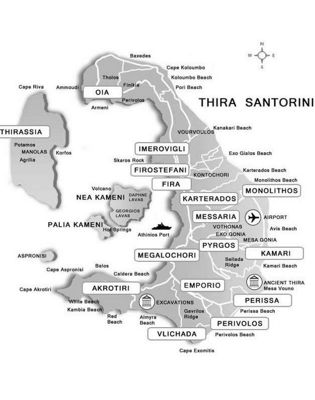 Santorini map